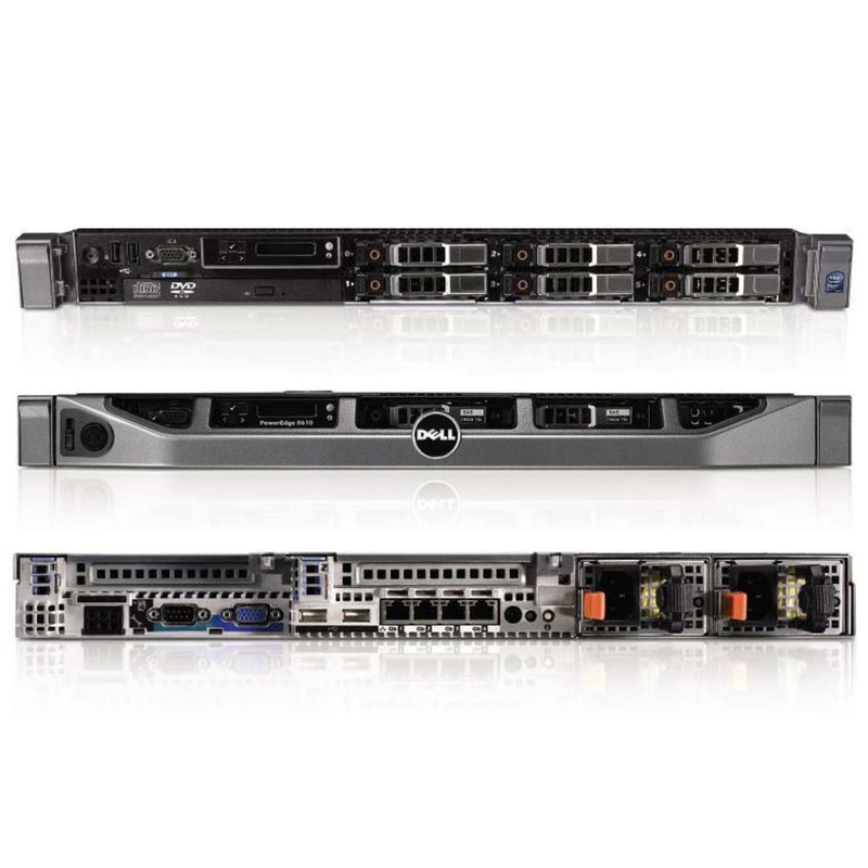 Refurbished Dell PowerEdge R610 CTO Rack Server