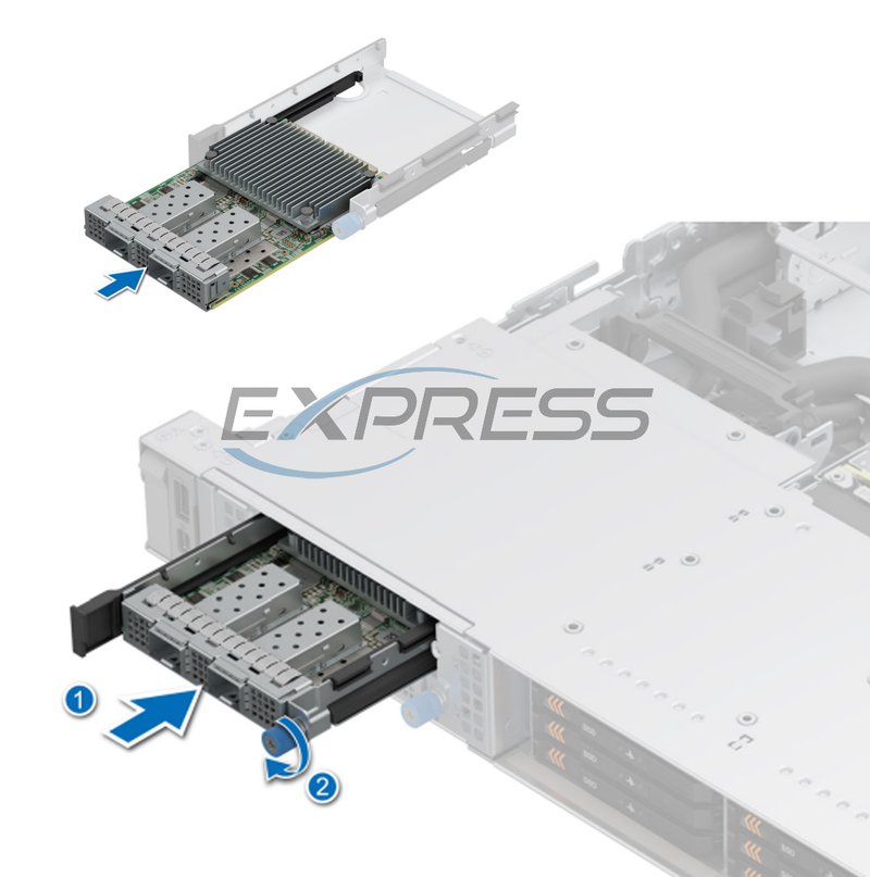 Dell PowerEdge R670 Riser RF1b
