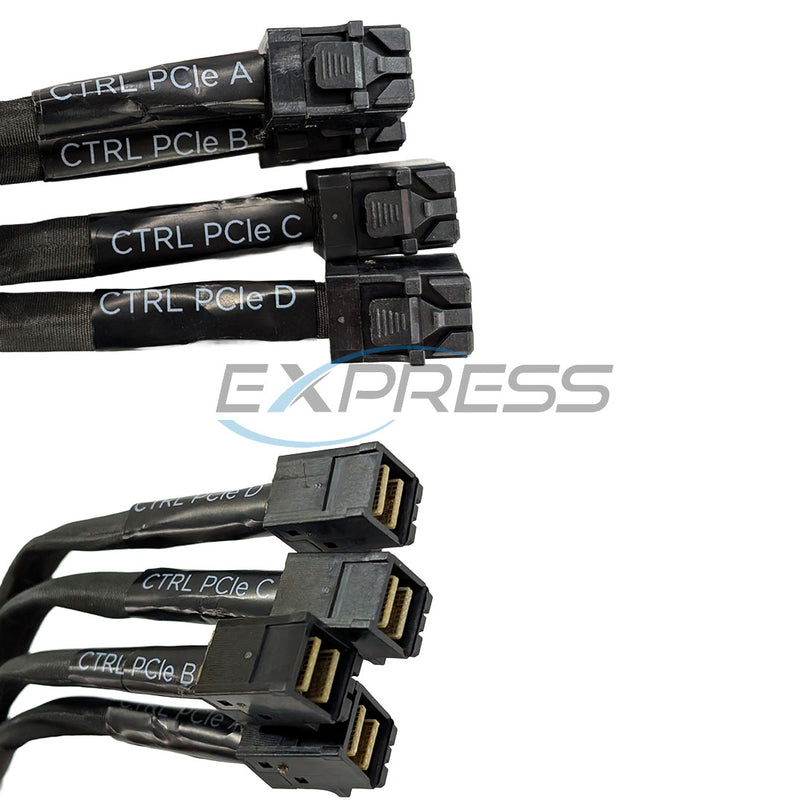 Dell Quad miniSAS-HD 24.5" NVMe PCI-e Extender Cable | 1PDFM