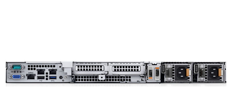 Dell PowerEdge R350 rack server rear view