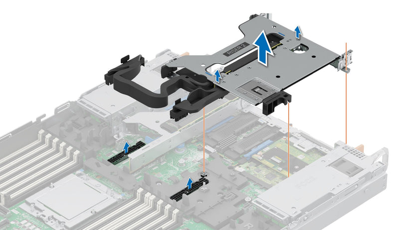 Dell PowerEdge R4715 R2r riser