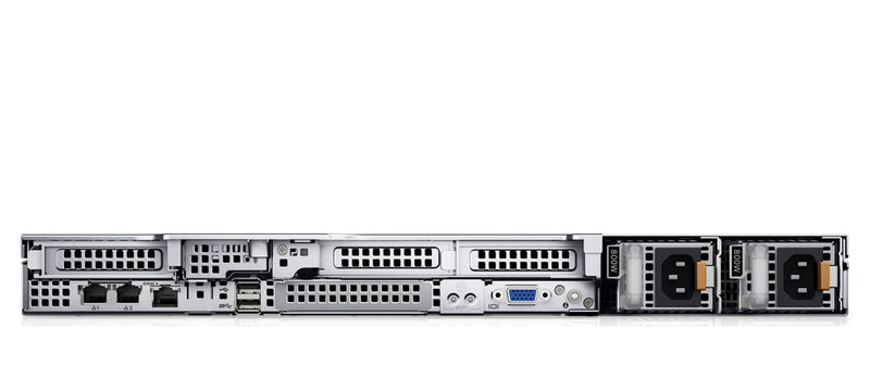 Dell PowerEdge R650xs rack server rear view