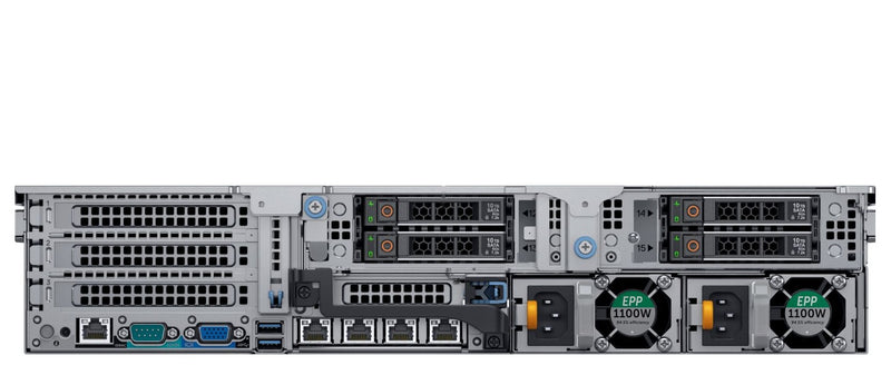 Dell PowerEdge R7425 rack server rear view