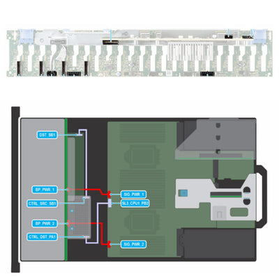 Dell Poweredge R750 Rack Server Chassis 24X2.5" W/ Sas Expander | FYK80