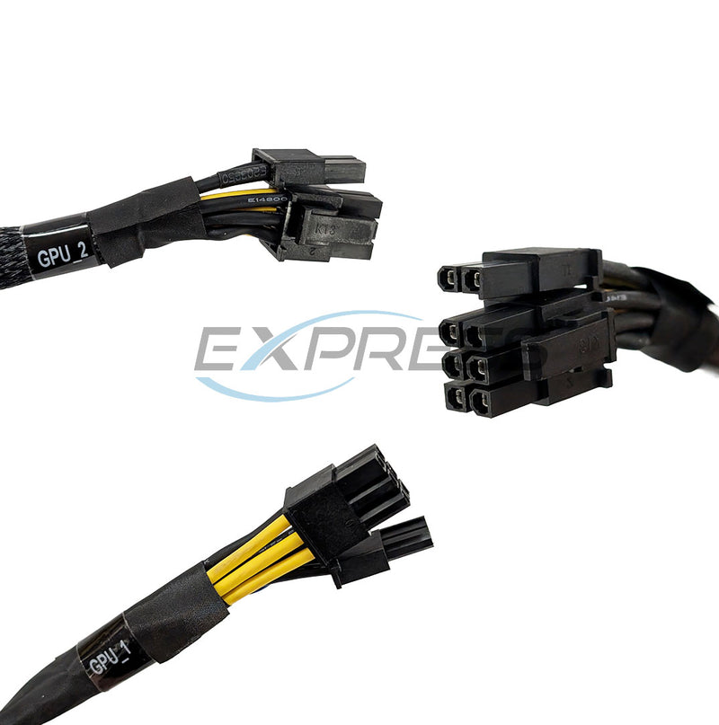 Dell Poweredge R7960/R760 Riser 4 Dual 8-Pin GPU Power Cable | 9PVH2