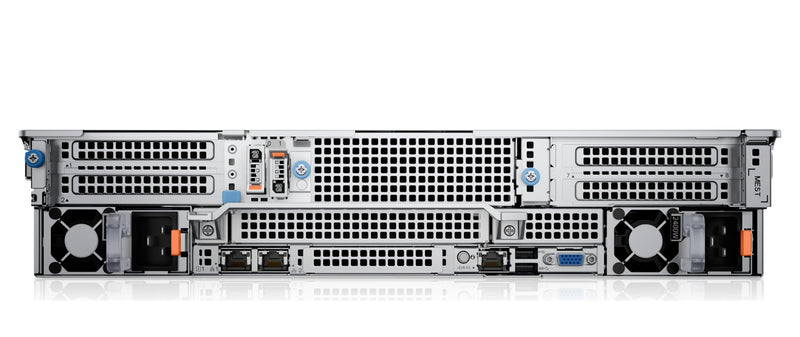 Dell PowerEdge R760xa rack server rear view