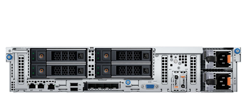 Dell PowerEdge R760xd2 rack server rear view