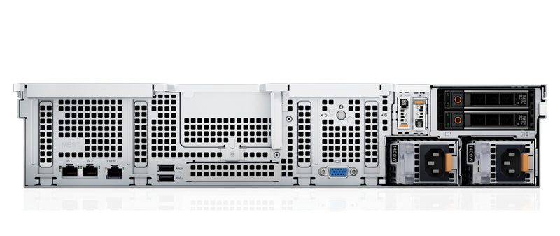 Dell PowerEdge R760xs rack server rear view