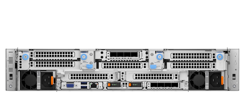 Dell PowerEdge R7725 rack server rear view