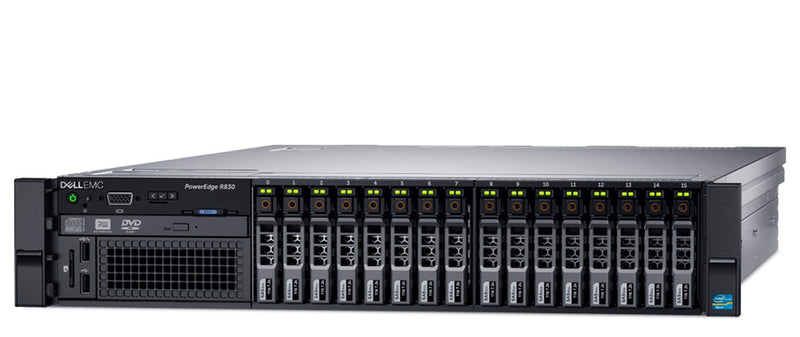 Dell PowerEdge R830 rack server front view