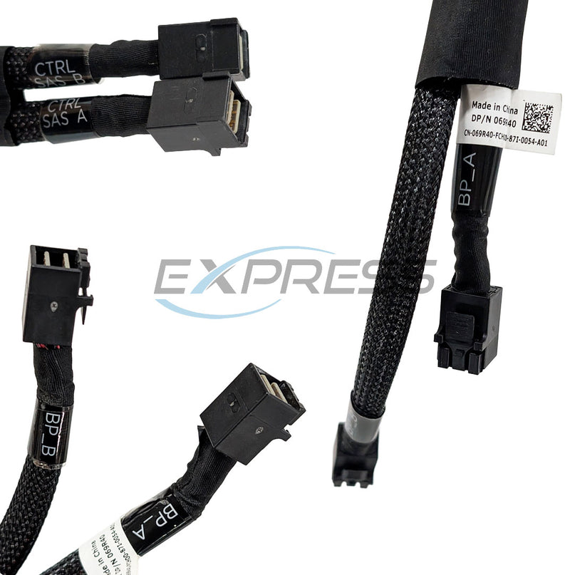 Dell Poweredge T430 8 LFF Dual miniSAS-HD PERC Data Cable | 69R40