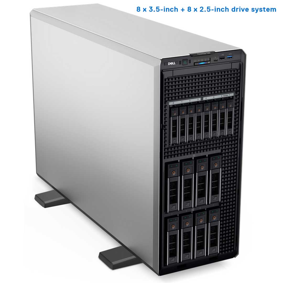 Dell PowerEdge T560 NVMe Tower Server Chassis (8x 3.5" + 8x NVMe)