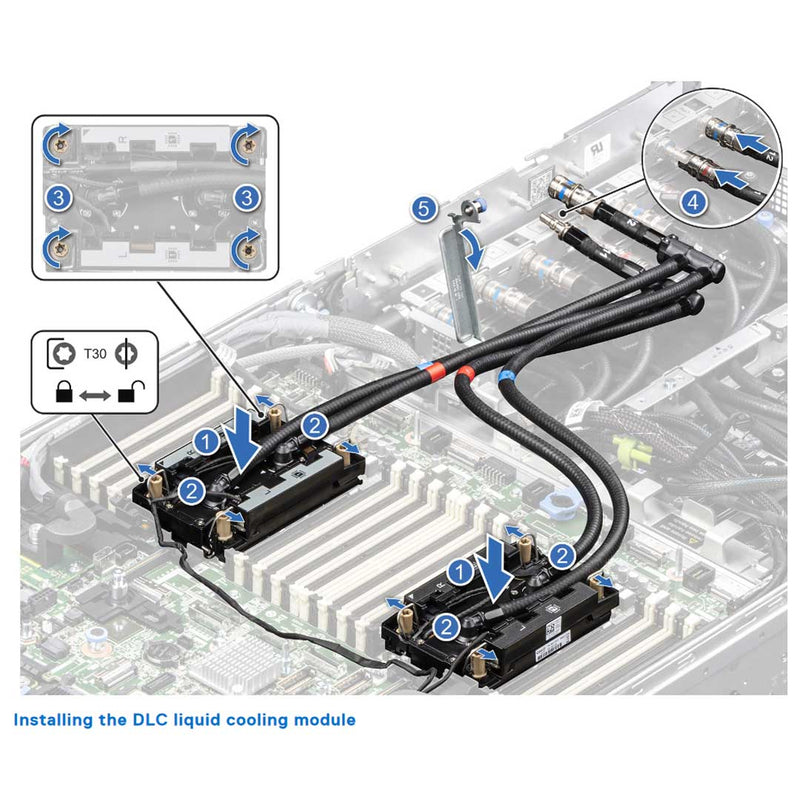 Dell PowerEdge XE9640 Rack Server Chassis with Intel GPU