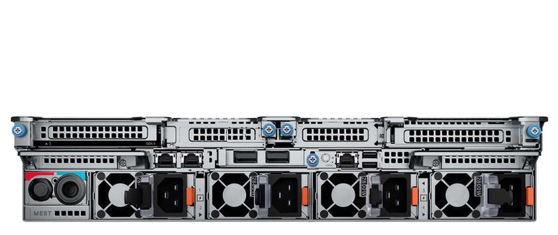 Dell PowerEdge XE9640 rack server rear view