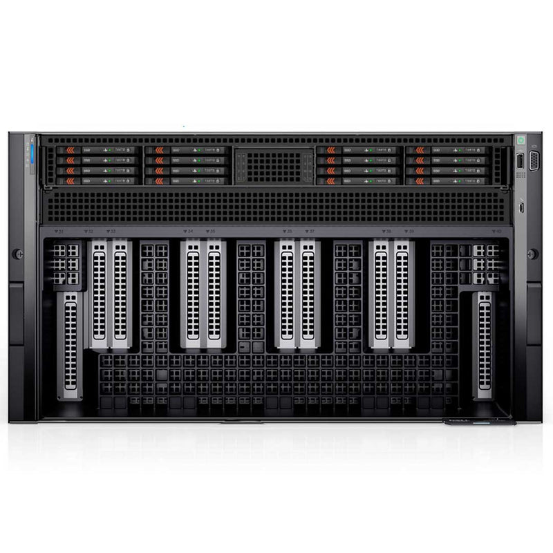 Dell PowerEdge XE9680 Rack Server Chassis (16x E3.S EDSFF)