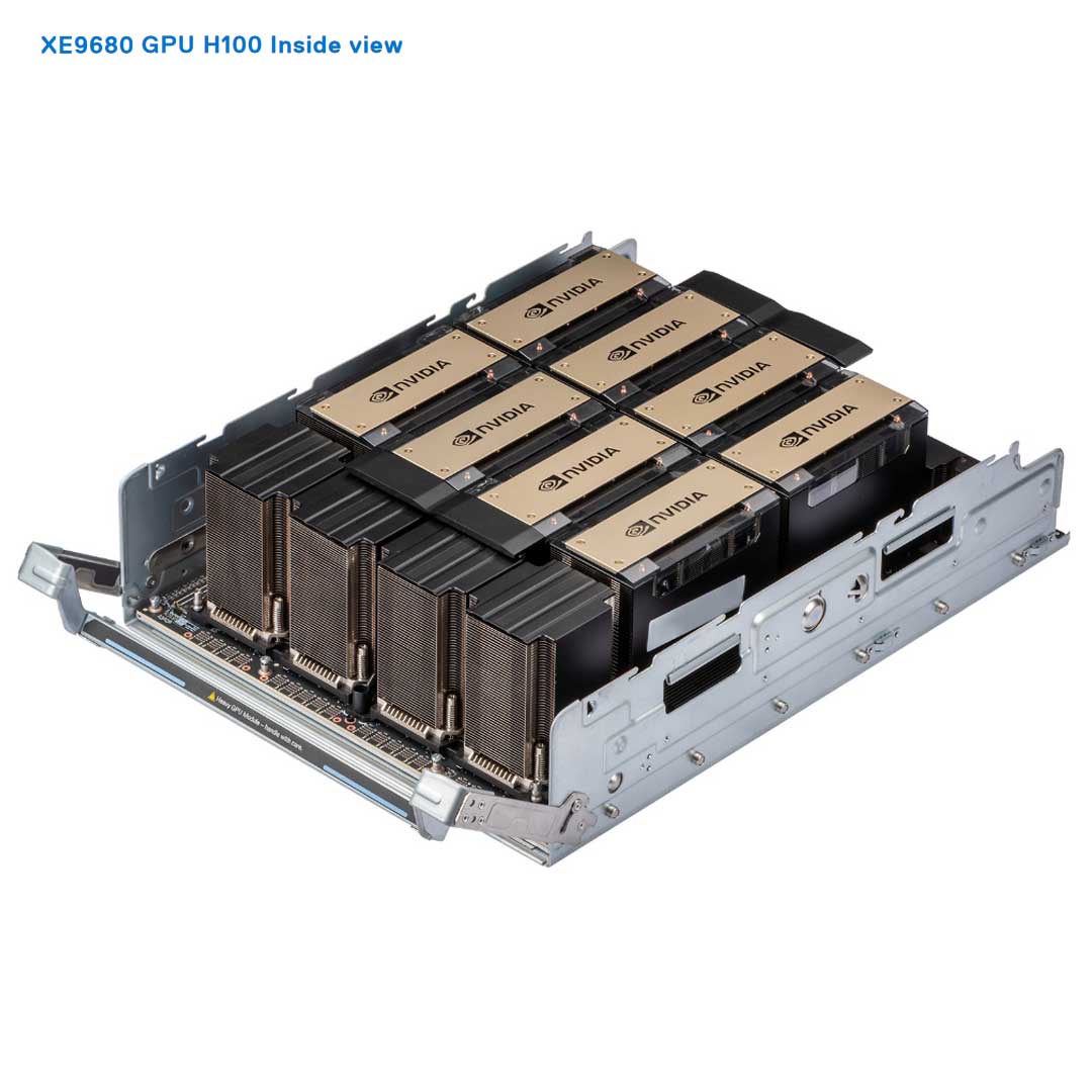 Dell PowerEdge XE9680 Rack Server Chassis (16x E3.S EDSFF)