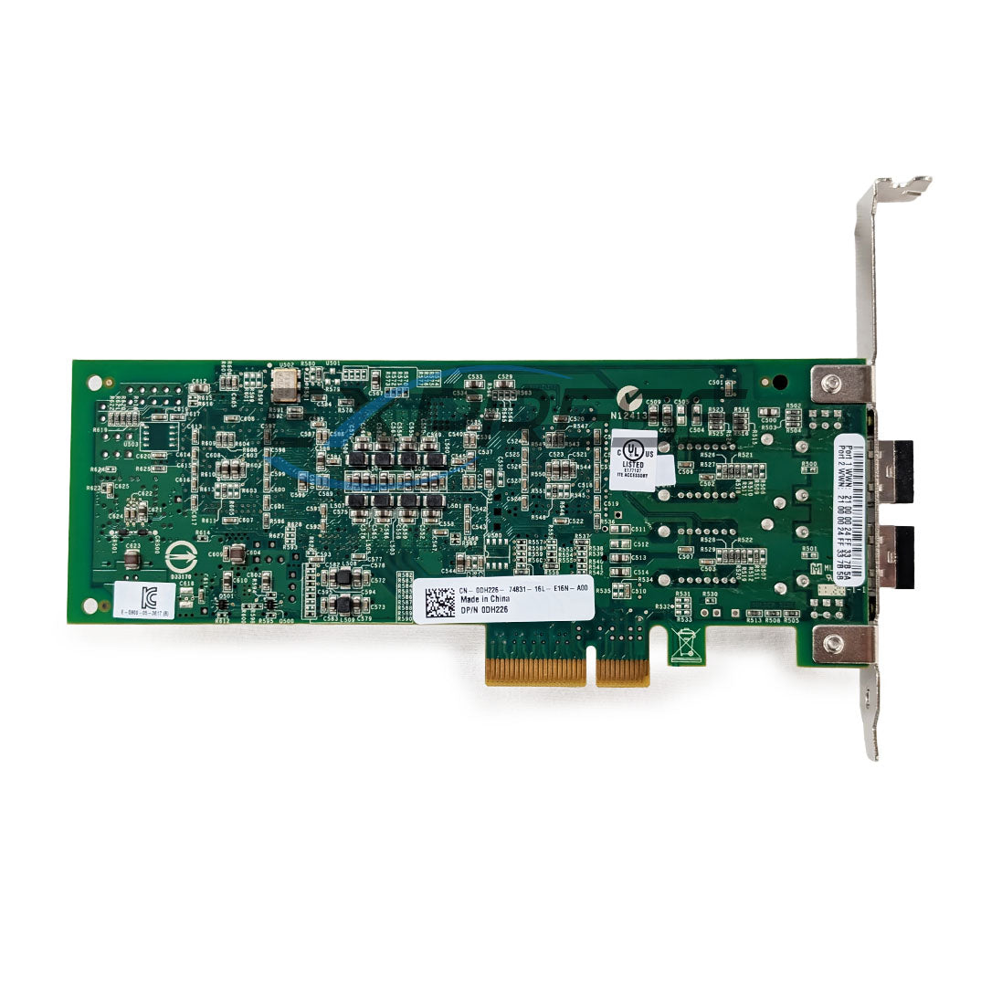 Dell QLogic QLE2462 Dual Port 4Gb FC FH HBA | DH226