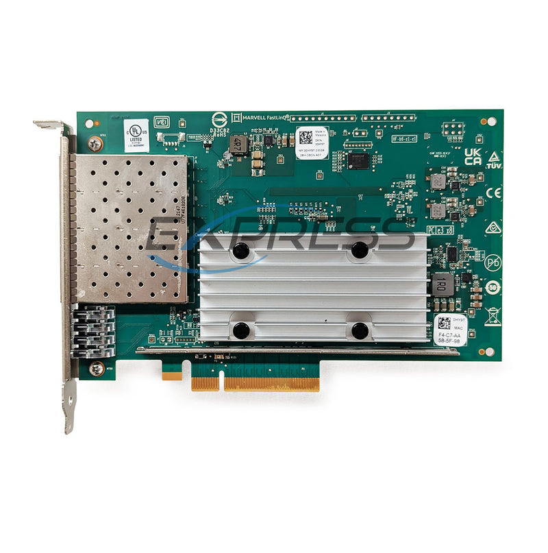 Dell QLogic QL41164 Quad Port 10GbE SFP+ FH CNA | 0HY9T
