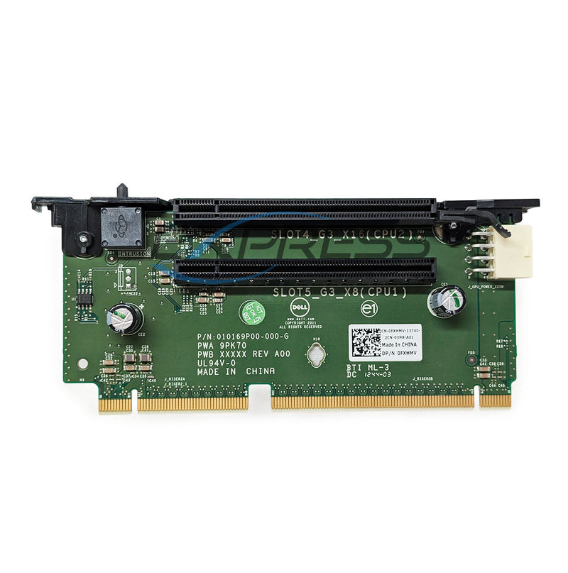 Dell Poweredge R720 2x16 Riser Card | FXHMV