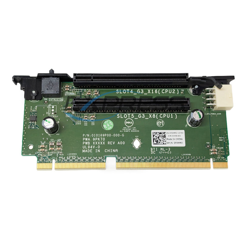 Dell Poweredge R720 2x16 Riser Card | FXHMV