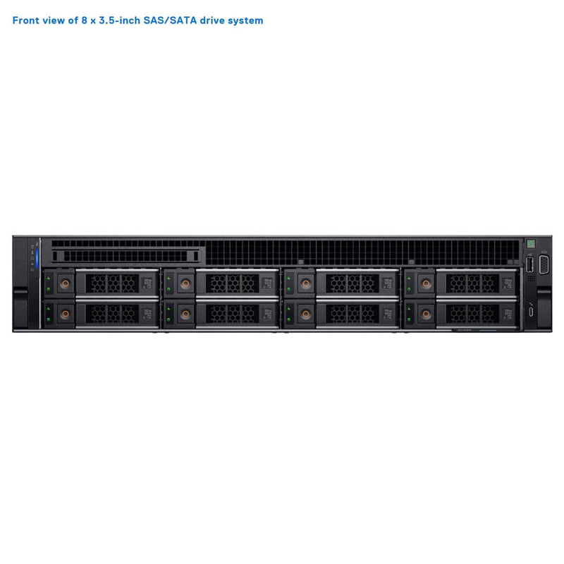 Dell PowerEdge R760XS Rack Server Chassis (8x 3.5")