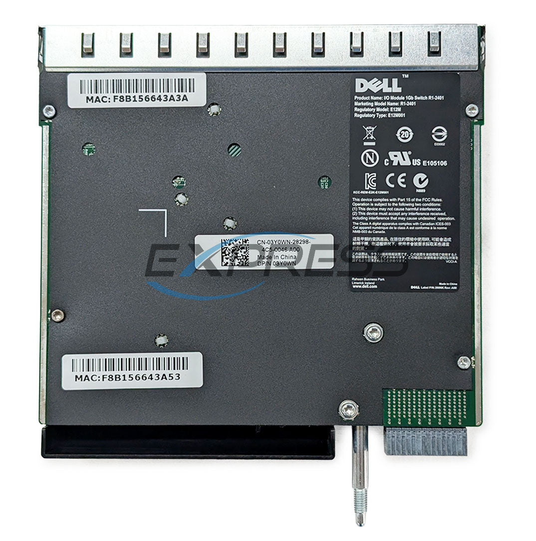 Dell VRTX 8 Port 1GbE R1-2401 Switch Module | 3Y0WN