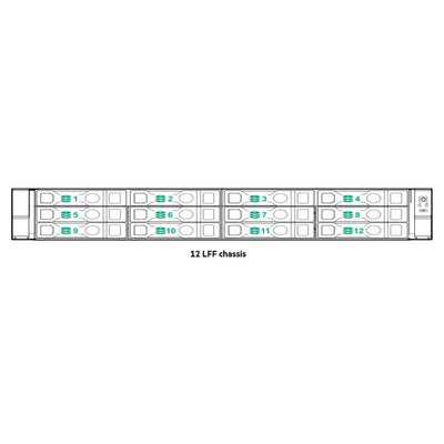 HPE ProLiant DL380 (G11) 4410Y 2.0GHz 12 Core 1P 32GB-R NC 12LFF 800W PS Server | P52562-B21