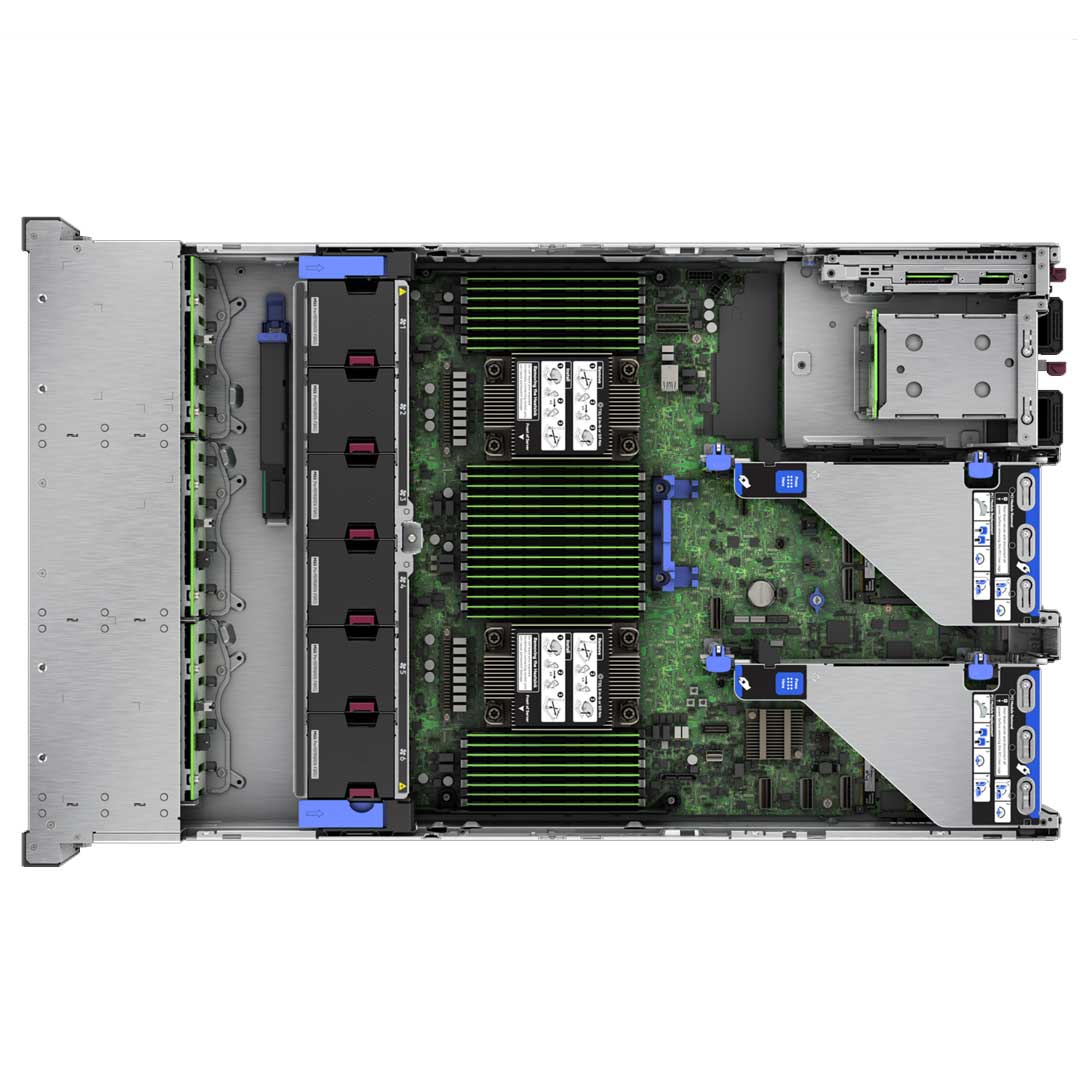HPE ProLiant DL380 (G11) 5418Y 2.0GHz 24- Core 1P 64GB-R MR408I-O NC 8SFF 800W PS Server | P60638-B21