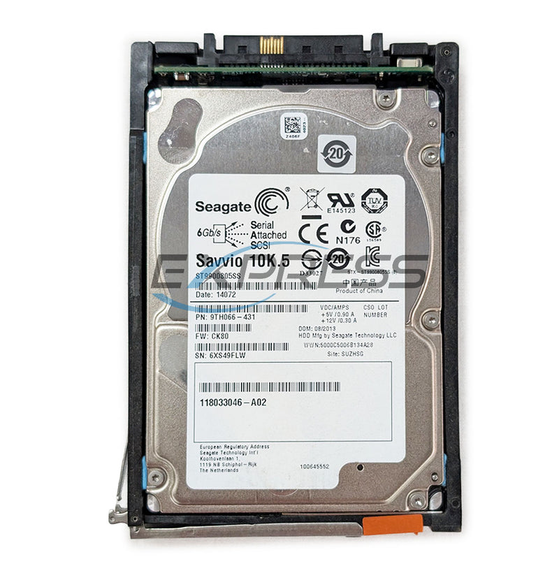 Emc 2.5" 900GB 10K SAS 6Gbps HDD | 005049925