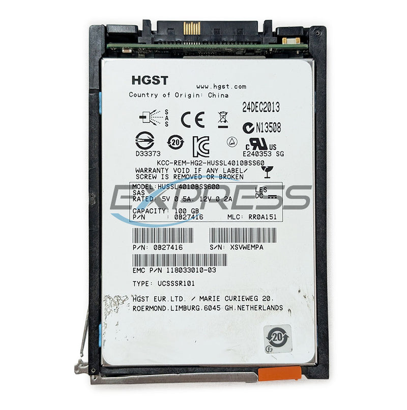 Emc 2.5" 100GB SAS 6Gbps SSD | 005050367