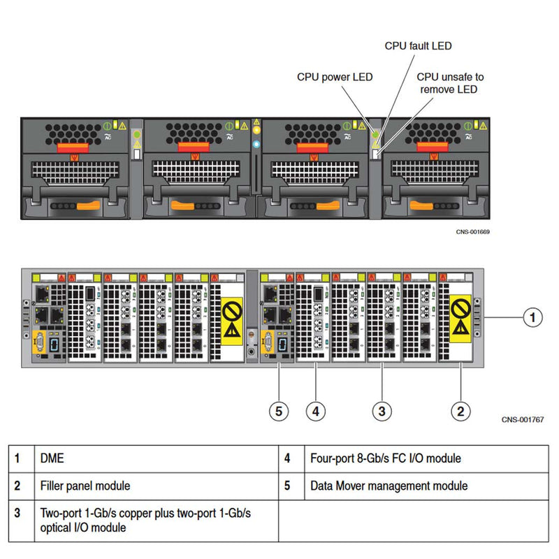 EMC VNX5300 Disk Processor Enclosure (DPE)