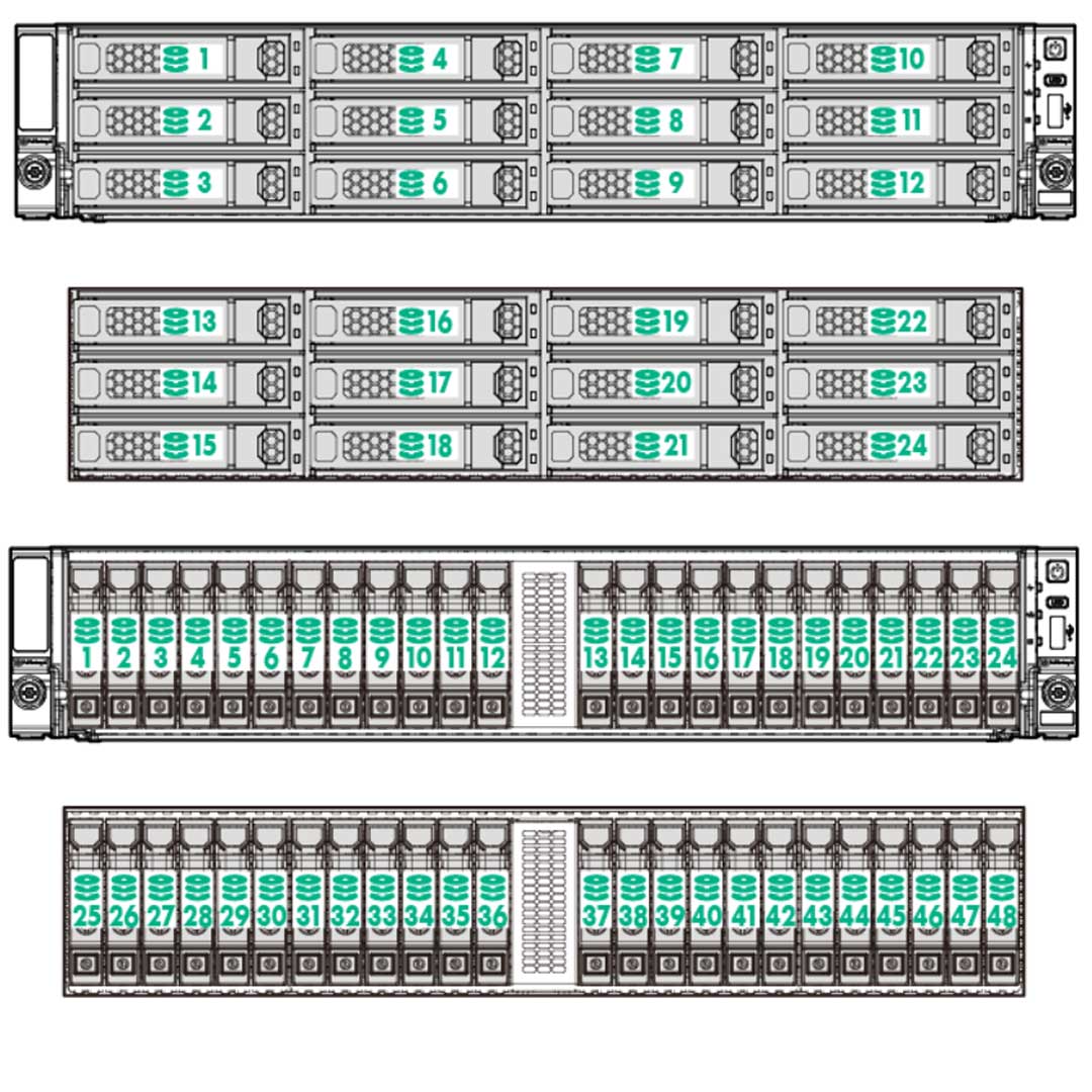 Hpe Apollo 4200 Gen9 Lff Server Chassis | 808027-B21