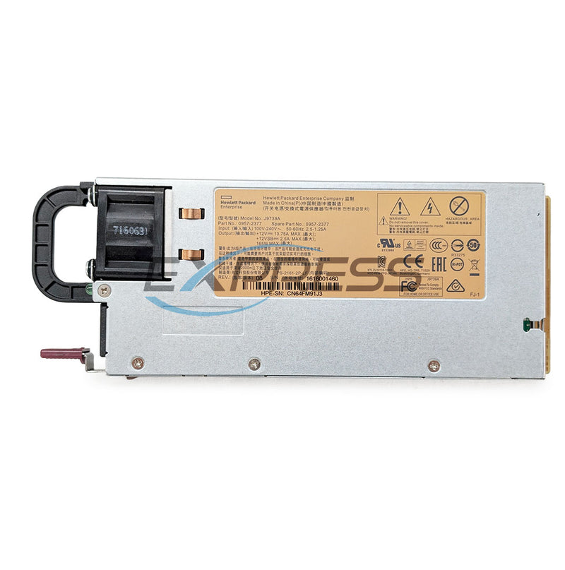 HPE 165W Power Supply Unit (PSU) | J9739A