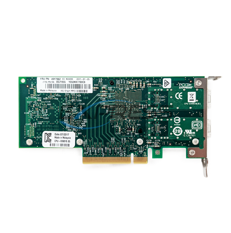 IBM X520-DA2 Dual Port 10Gb SFP+ Adapter | 49Y7962