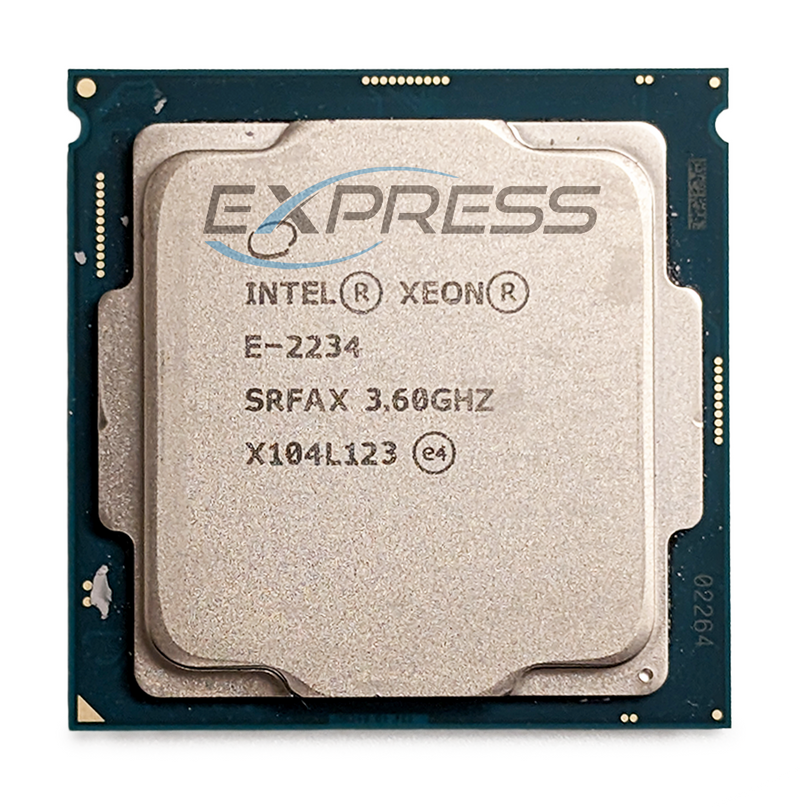 Intel Xeon E-2234 3.6GHz 71W 8MB 4 Core Processor | SRFAX