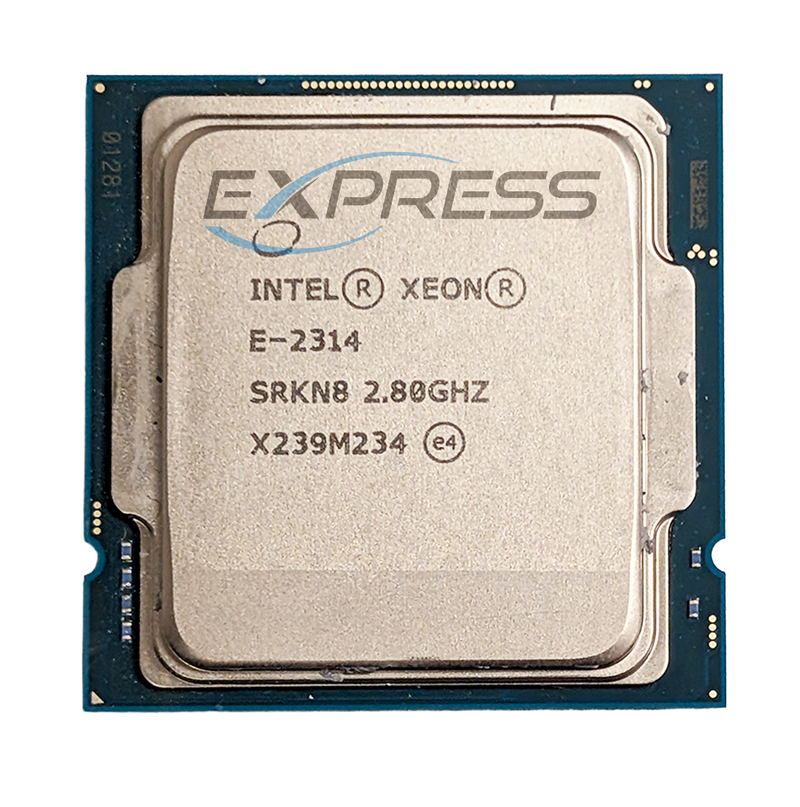 Intel Xeon E-2314 2.8GHz 65W 8MB 4 Core Processor | SRKN8