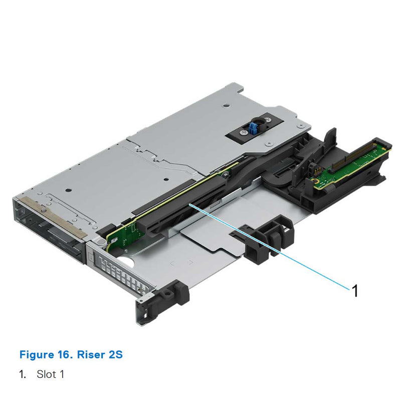 Dell PowerEdge R660 Riser Config 9. 2 x 16 LP (Gen5)