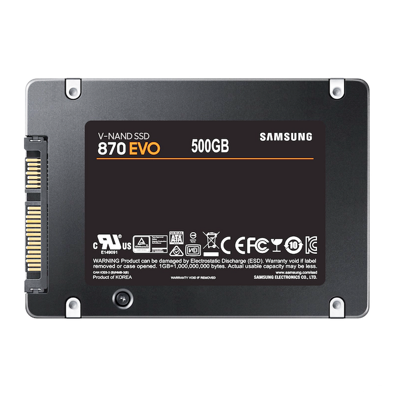 Evo 870 2.5" 500GB SATA 6Gbps SSD | MZ-77E500B/AM