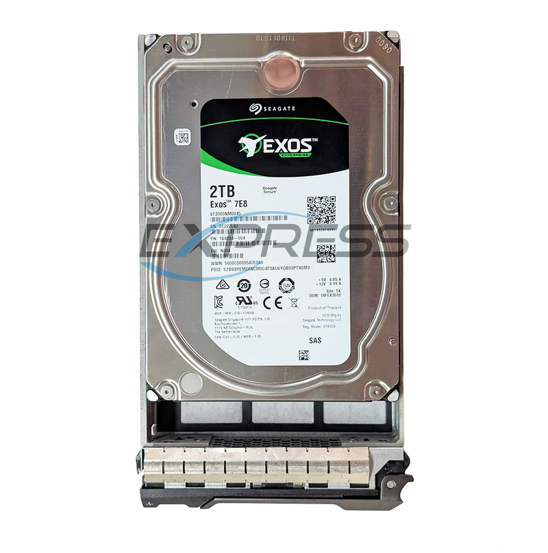 Seagate 2TB 7.2K SAS 12Gbps Exos 7E8 Drive | ST2000NM0045