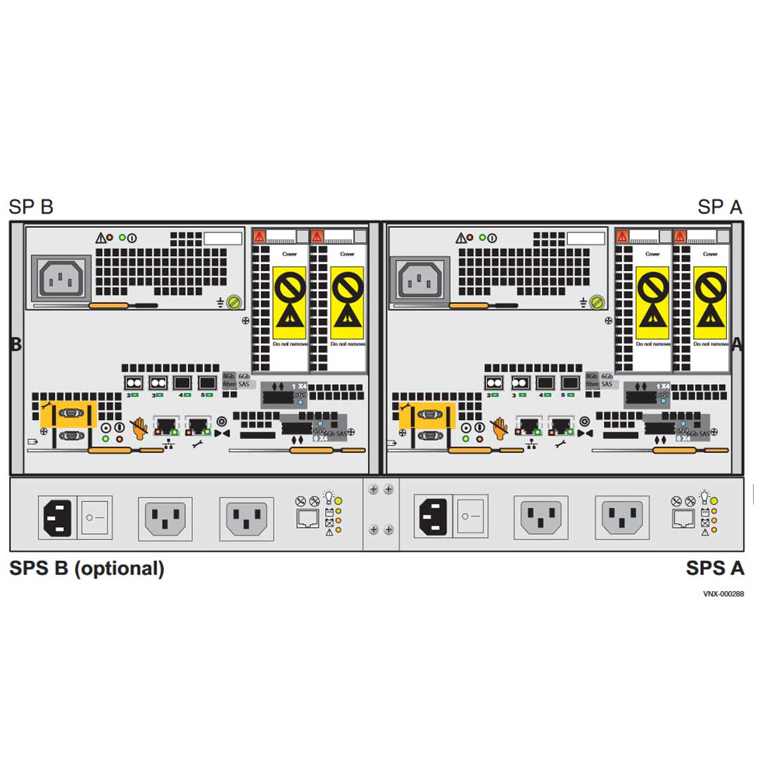 EMC VNX5100 Disk Processor Enclosure (DPE)
