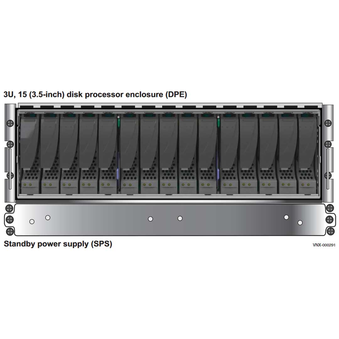 EMC VNX5100 Disk Processor Enclosure (DPE)