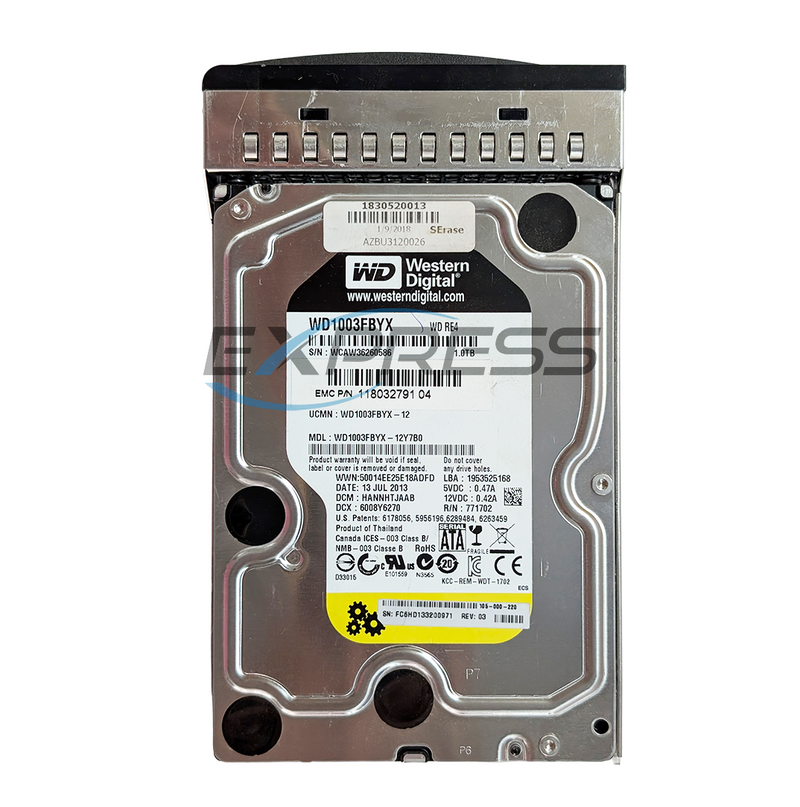 Western Digital 3.5" 1TB 7.2K SATA HDD | WD1003FBYX