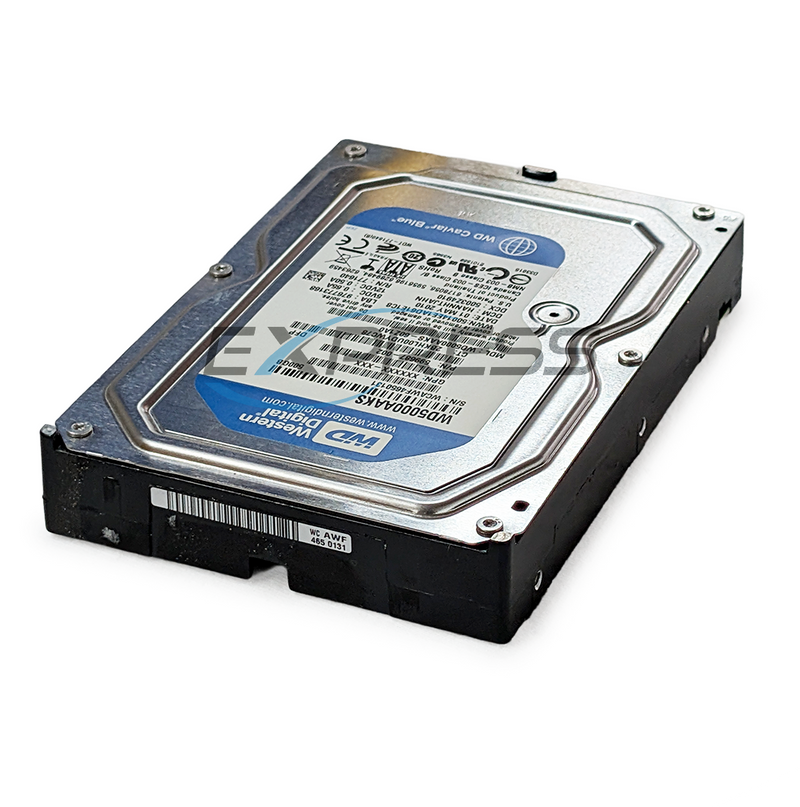 Western Digital Caviar Blue 3.5" 500GB 7.2K SATA HDD | WD5000AAKS