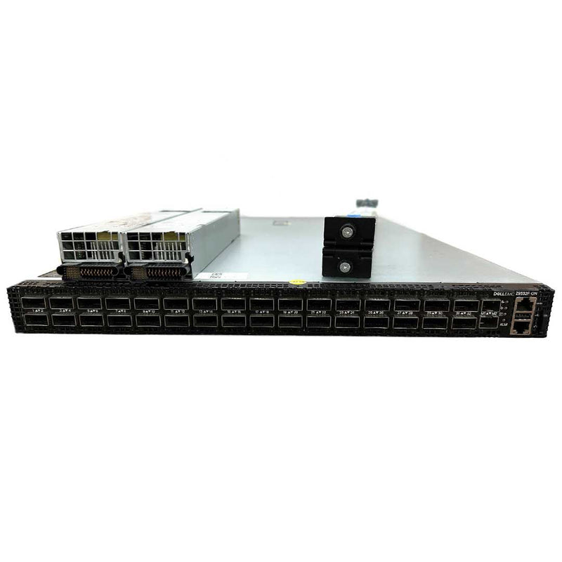 Dell EMC PowerSwitch Z9332F-ON 32x400GbE QSFP56-DD ports + 2xSFP+ 10GbE