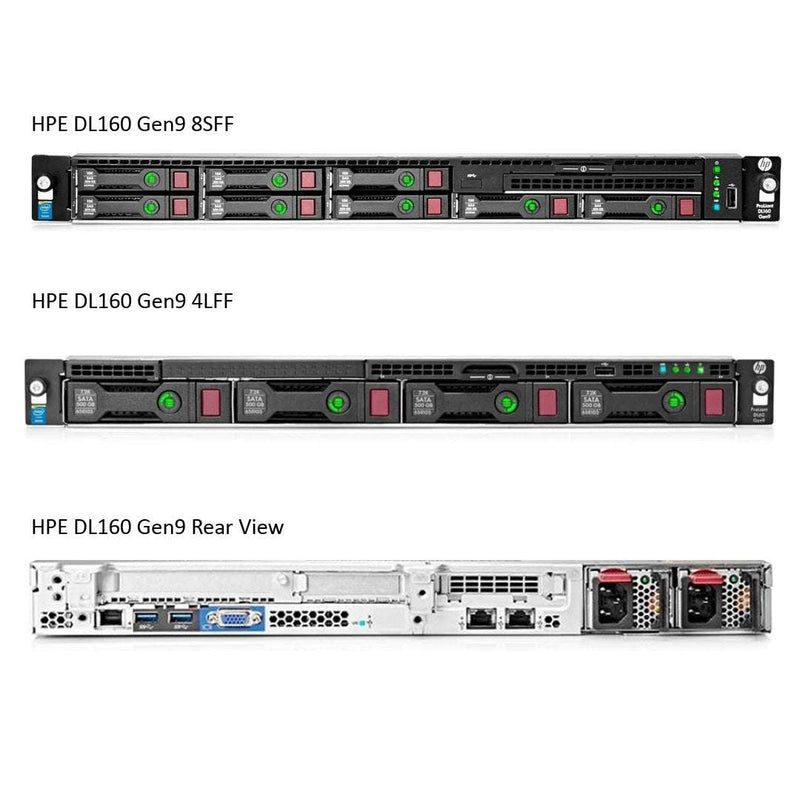 Refurbished HPE ProLiant DL160 Gen9 Configure to Order Server