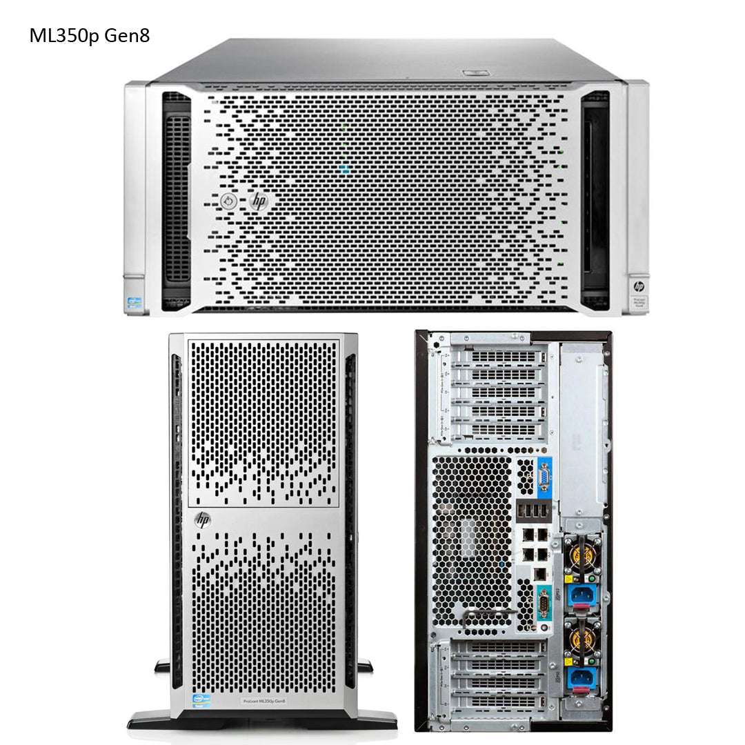 Refurbished HPE ProLiant ML350p Gen8 CTO Rack Tower Server