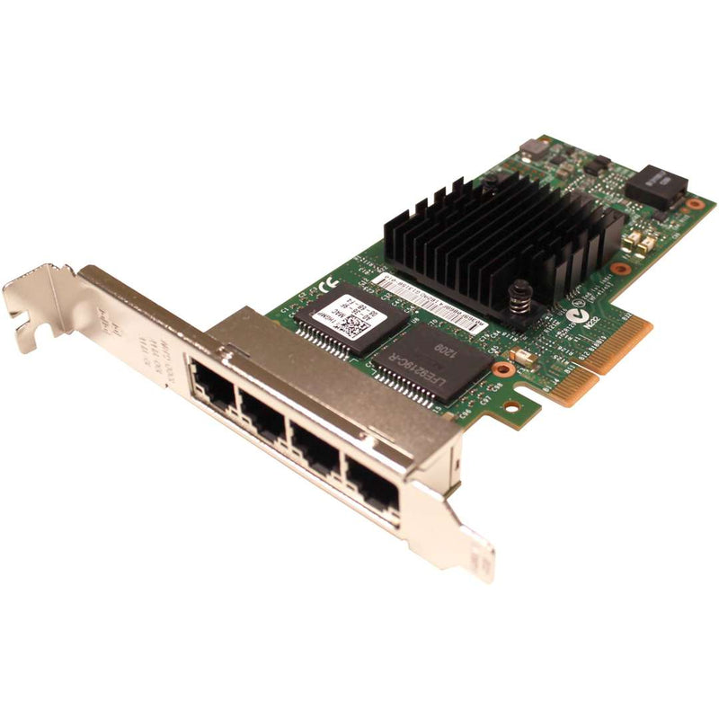 Dell Intel I350-T4 Quad Port 1GbE x4 PCIe Network Adapter, FH | THGMP