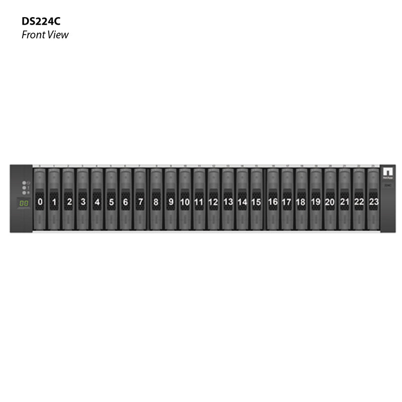 NetApp DS224C (DS224C-AF-0.8-12N-0P-CQ) 12x 800GB SSD NSE X440B-R6 12G