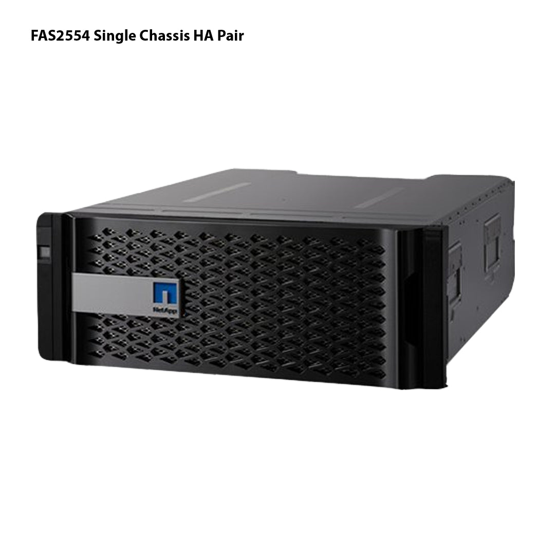 NetApp FAS2554 Single Chassis HA Pair Expansion Storage Array Filer Head (FAS2554HA)