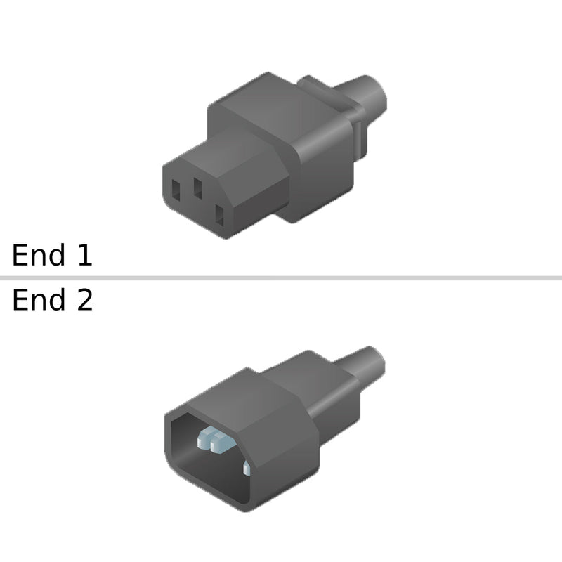 IEC60320-C13 / IEC60320-C14
